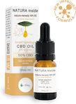 Neuroxtracts Έλαιο Κάνναβης σε Σταγόνες με 50% CBD & με 2% CBG με Γεύση Natural 10ml