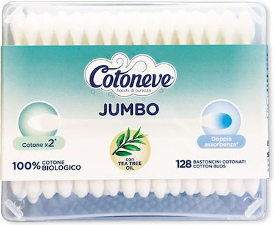 Cotoneve Jumbo Bastonase de bumbac 128buc