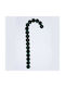 Ornament suspendat Baston Plastic Verde 33buc