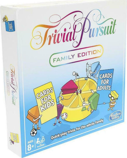 Board Game Trivial Pursuit for 2+ Players 8+ Years Old E1921 (EN) Hasbro