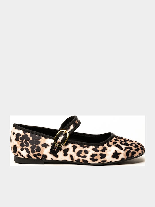 Miss Belgini Mary Jane inspirierte Ballerinas mit Prints