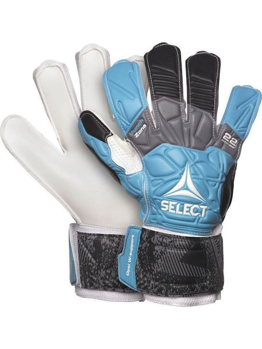 Select Sport Flat Cut Adults Goalkeeper Gloves Blue