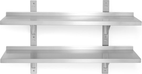 Adjustable Double Wall Shelf 120cm Hendi 811733