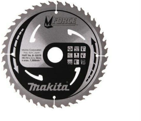 Makita Circular Saw 210x30x40t M-force Wood