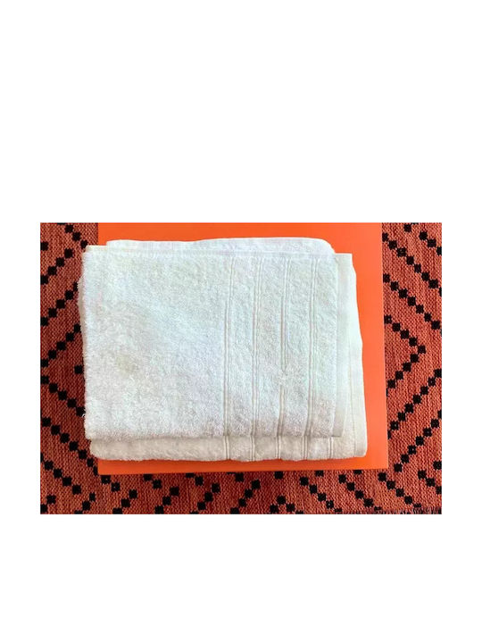 Pearl Home & Baby Πετσέτα Προσώπου Λευκή Βάρους 600gr/m²