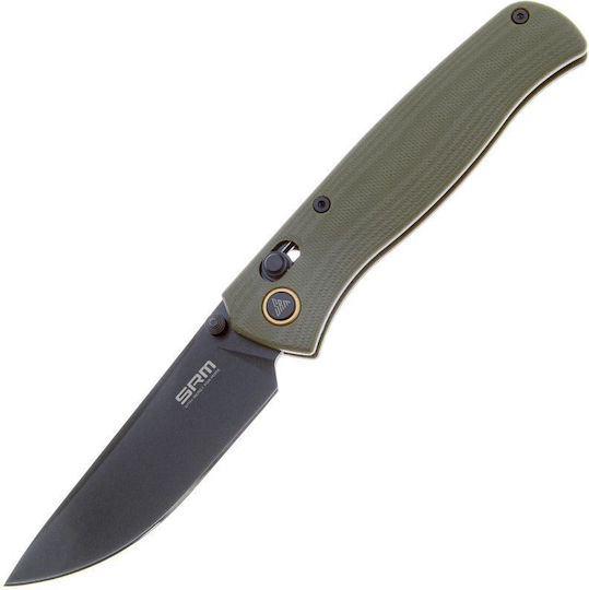 Klappmesser SRM 255L-GP G10 Griff 10Cr15MoV Stahl
