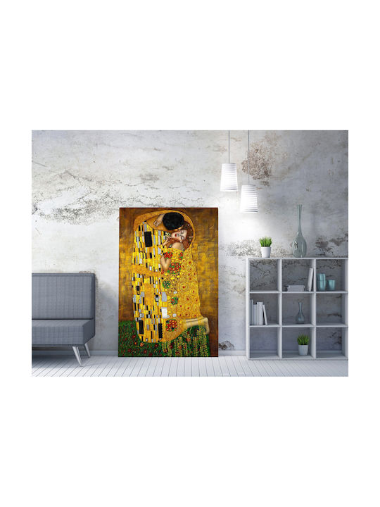 Druck Gemälde Kopie von Gustav Klimt auf Leinwand 70x100cm