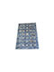 Rug Rectangular Cotton Blue