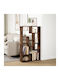 vidaXL Bookcase Smoked Oak 72x20x120 cm