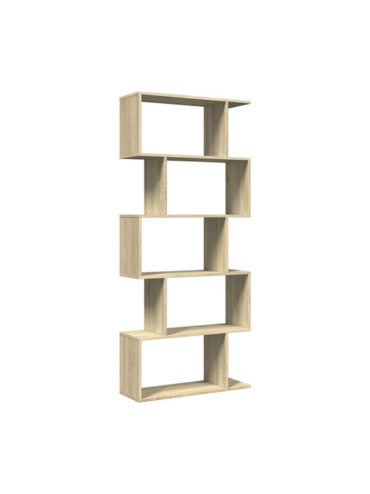 Bookcase Coffee 70x24x161cm