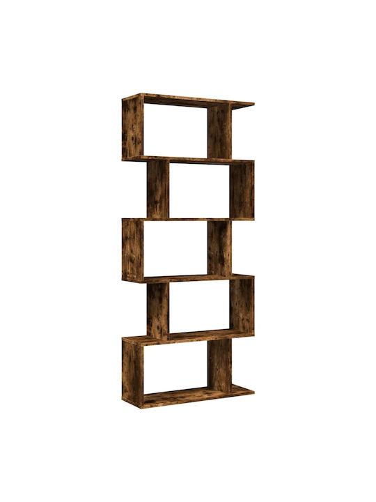 Bookcase Coffee 70x24x161cm