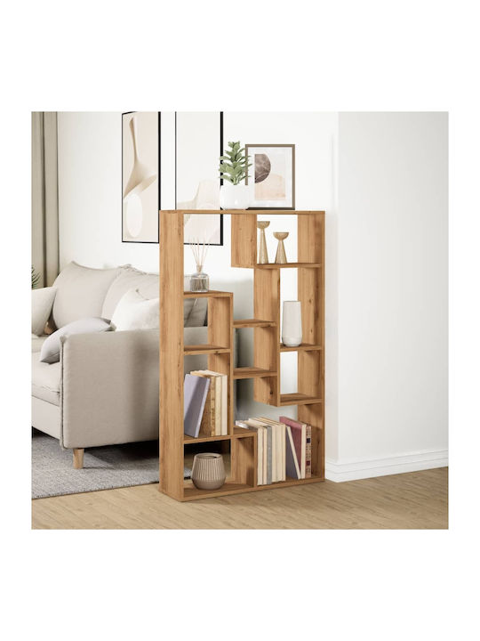Brown Bookcase 72x20x120cm
