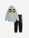 Funky Kids Sweatpants Set Grey/Black