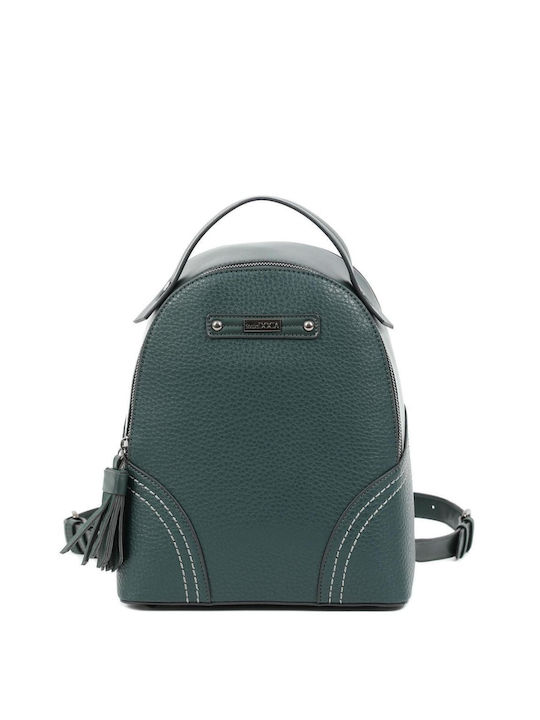 Doca Damen Tasche Rucksack Grün