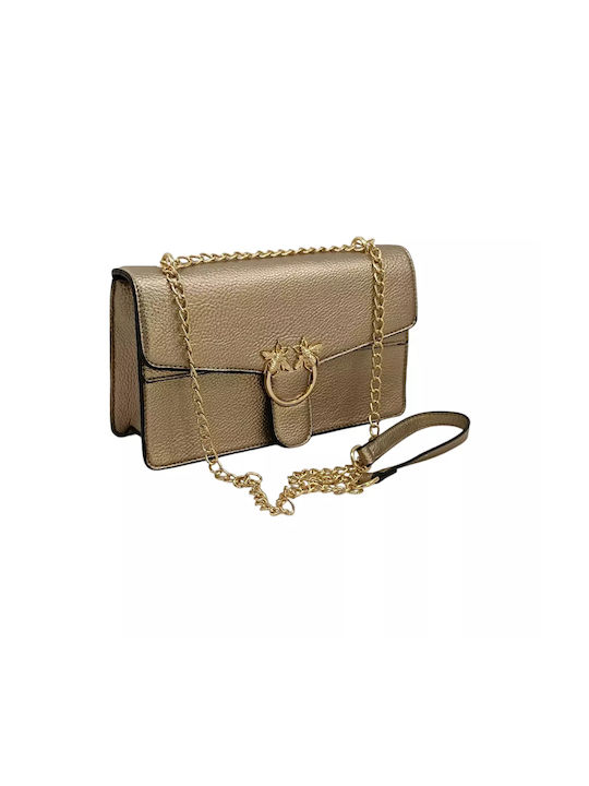 Women's Bag Shoulder Gold