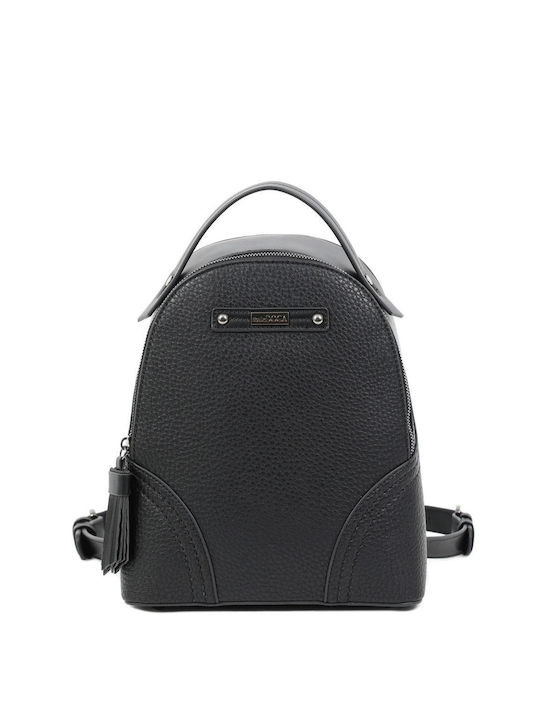 Doca Damen Tasche Rucksack Schwarz