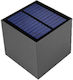 Viokef Wall Mounted Solar Light 3W 840lm Warm White 3000K with Motion Sensor IP65 15cmx15cmcm