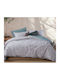Nef-Nef Homeware Matador Σετ Σεντόνια Μονά 170x270εκ. Green (3τμχ)