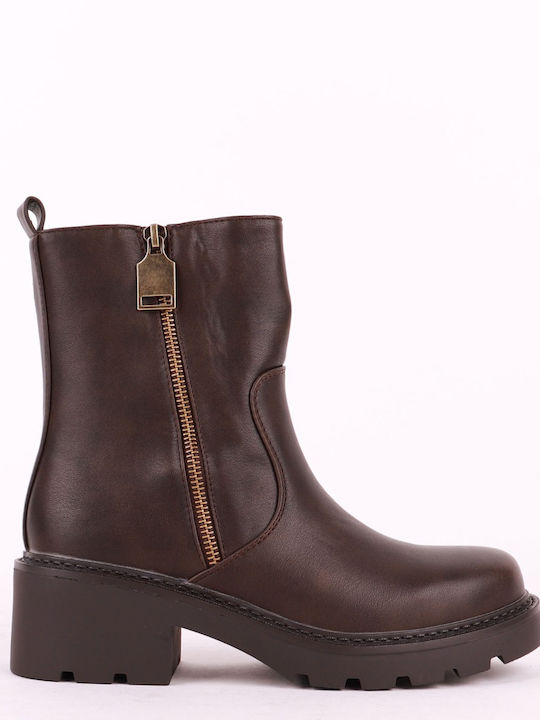 Alta Moda Women's Ankle Boots Brown