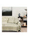 Das Home 0276 Ριχτάρι Διθέσιου Καναπέ Chenille 180x250εκ. Λευκό 420618250276
