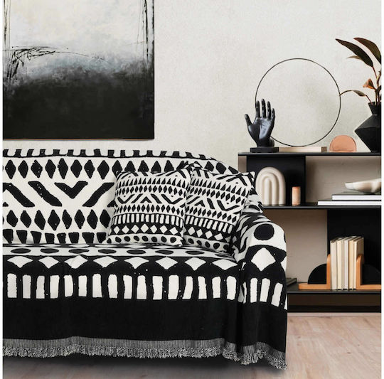 Das Home 0277 Διθέσιου Καναπέ Π180xΜ250cm Λευκό Das Home 0277 Διθέσιου Καναπέ Π180xΜ250cm Λευκό