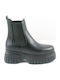 Leather Women's Chelsea Boots Black