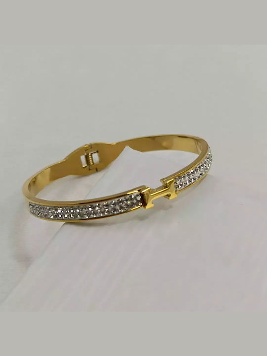 Bracelet made of Steel Gold Plated