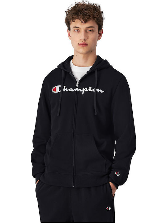 Sweatshirt with Hood Black