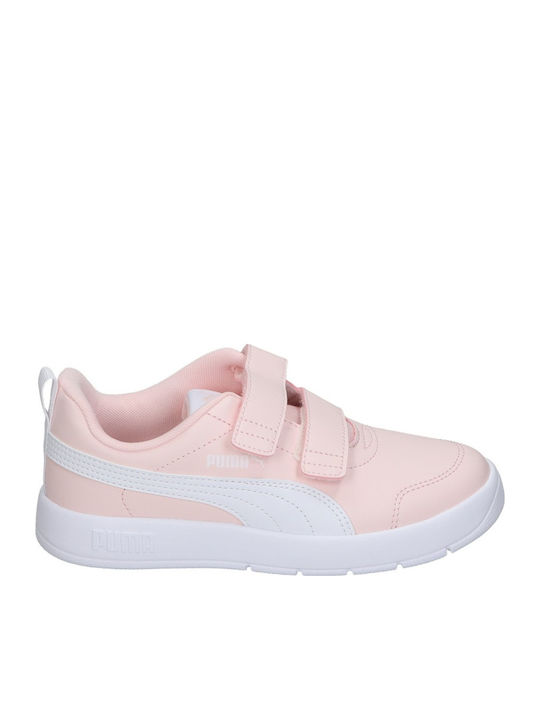 PUMA Courtflex V3 V Ps Παιδικά Sneakers με Σκρα...