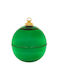 Green Glass Openable Ball 11cm