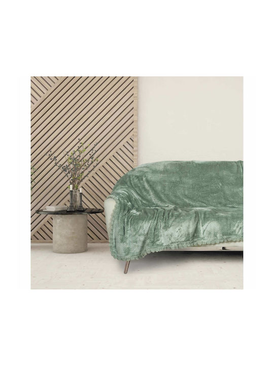 Das Home Winter 1184 Decke Fleece Couch 130x170...