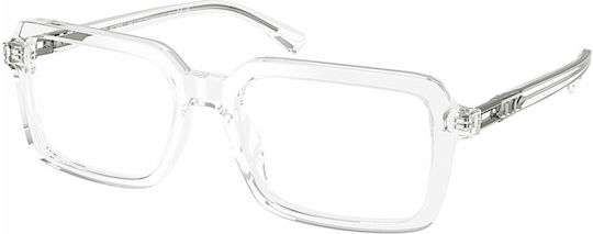 Michael Kors Yellowstone Transparent Bărbați Plastic Rame Ochelari MK4130 3015