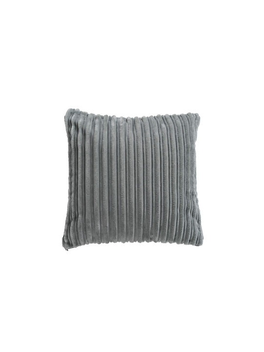 Das Home Sofa-Kissen 1179 Fleece Grau 40x40cm