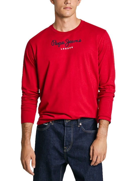 Pepe Jeans Eggo Langarmbluse Ruby Rot