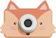 The Zoofamily Zoo Friends Fuchs Kinderkamera 32MP Orange