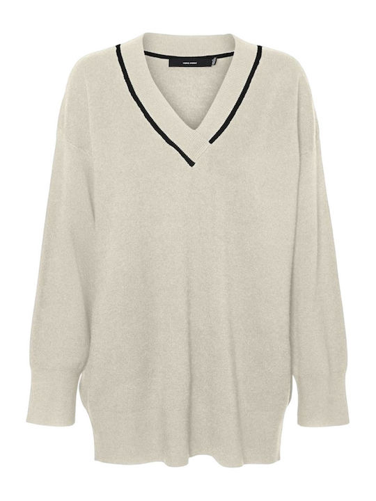 Vero Moda Damen Pullover Ecru