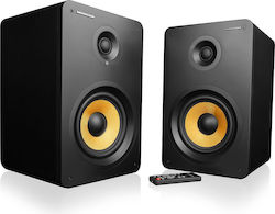 Modecom Αυτοενισχυόμενα Ηχεία με Bluetooth 90W (Ζεύγος) Μαύρα Modecom Αυτοενισχυόμενα Ηχεία με Bluetooth 90W (Ζεύγος) Μαύρα