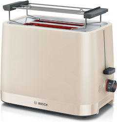 Bosch Тостер Двуместна 950W Бежов
