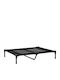 Pawhut Sofa Dog Bed Black 92x76cm