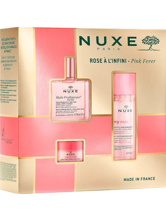 Nuxe Pink Fever Hautpflegeset für Aufhellung 3Stück