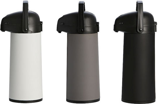Espiel Day Stainless Steel Thermos Bottle 1.9L Multicolour Pack of 4 (2 x Black / 1 x Light Grey / 1 x Dark Grey)