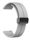 KOSTELO Gummi-Armband Gray 22mm