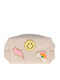 Necessaire in Beige Farbe