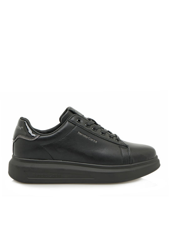 Renato Garini Herren Sneakers Schwarz