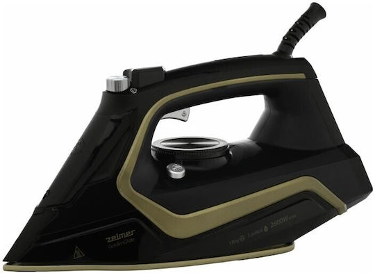 Zelmer Steam Iron 2600W with Ceramic Plate and Continuous Steam Supply 35g/min