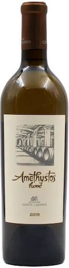 Κτήμα Κώστα Λαζαρίδη Κρασί Amethystos Fume Sauvignon Blanc Λευκό Ξηρό 750ml