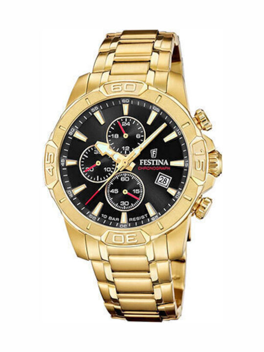 Festina Men's Watch Chronograph Battery with Go...