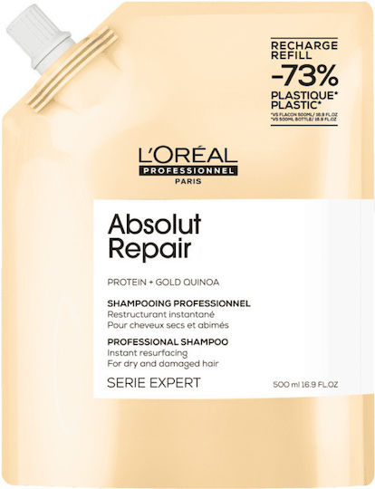 Absolut Repair Serie Expert Nachfüll-Shampoo zur Restrukturierung, Pflege und Feuchtigkeitspflege 500 ml