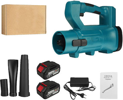 Cordless Air Blower 3000w Power Lightweight Ergonomic Design 2 Battery