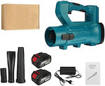 Cordless Leaf Blower 3000w Power Lightweight Design 2 Battery